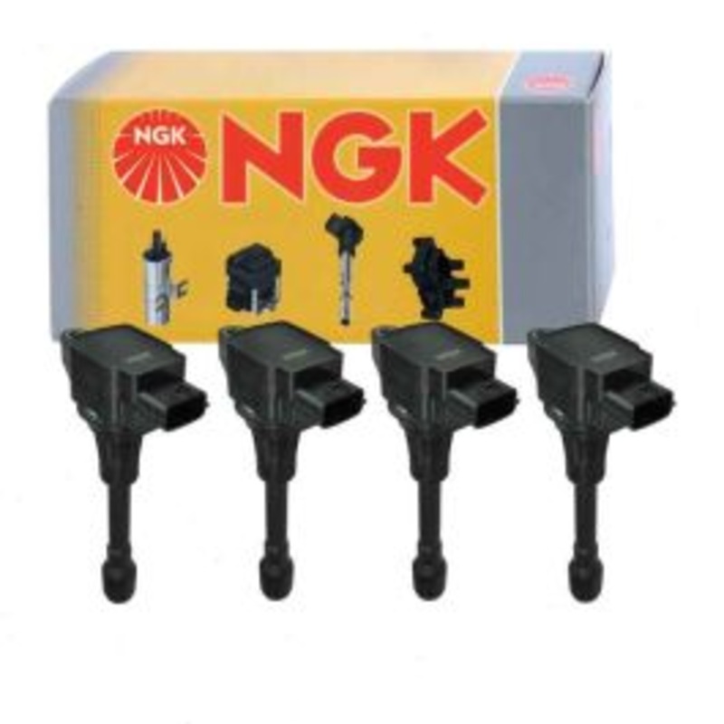 4 pc NGK Ignition Coils for 2014-2019 Nissan Versa Note 1.6L L4