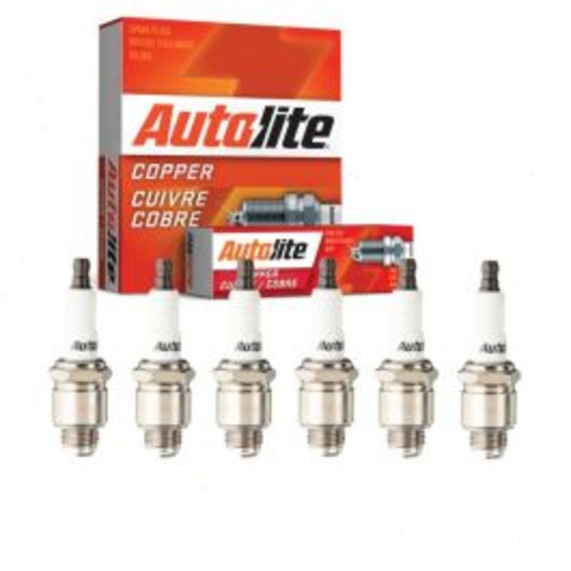 6 pc Autolite Copper Core Spark Plugs for 1940 Hudson Super Series 41