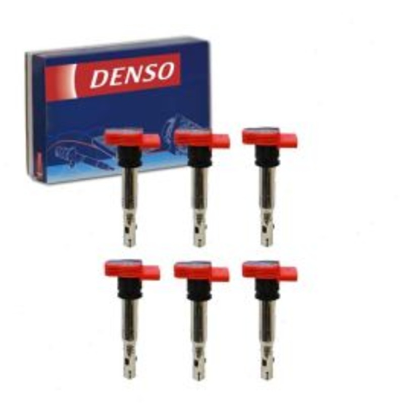 6 pc DENSO Direct Ignition Coils for 2012-2016 Porsche Panamera 3.0L V6
