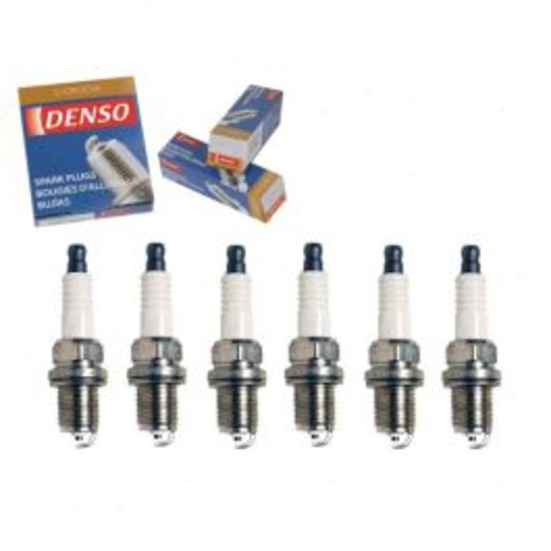 6 pc DENSO Standard U-Groove Spark Plugs for 1997-1999 Dodge Ram 1500 3.9L V6