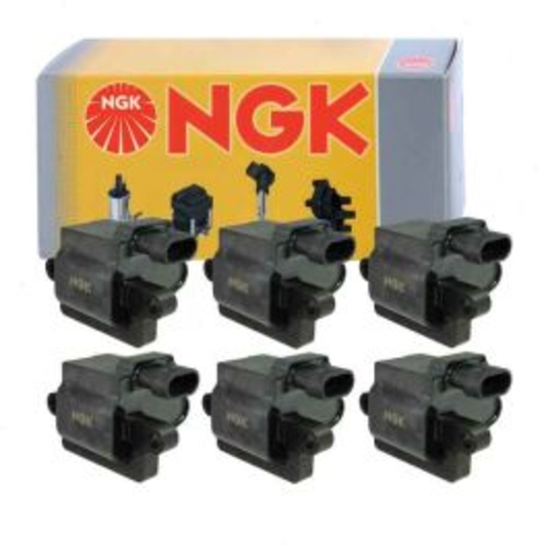 6 pc NGK 49081 U5328 Ignition Coils