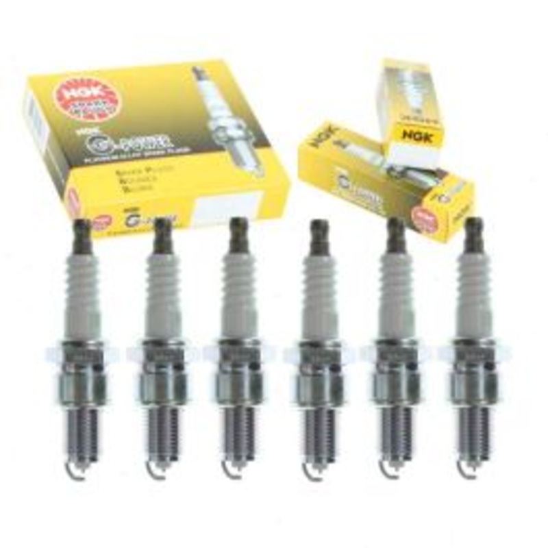 6 pc NGK G-Power Spark Plugs for 1972 International M1200 4.2L L6