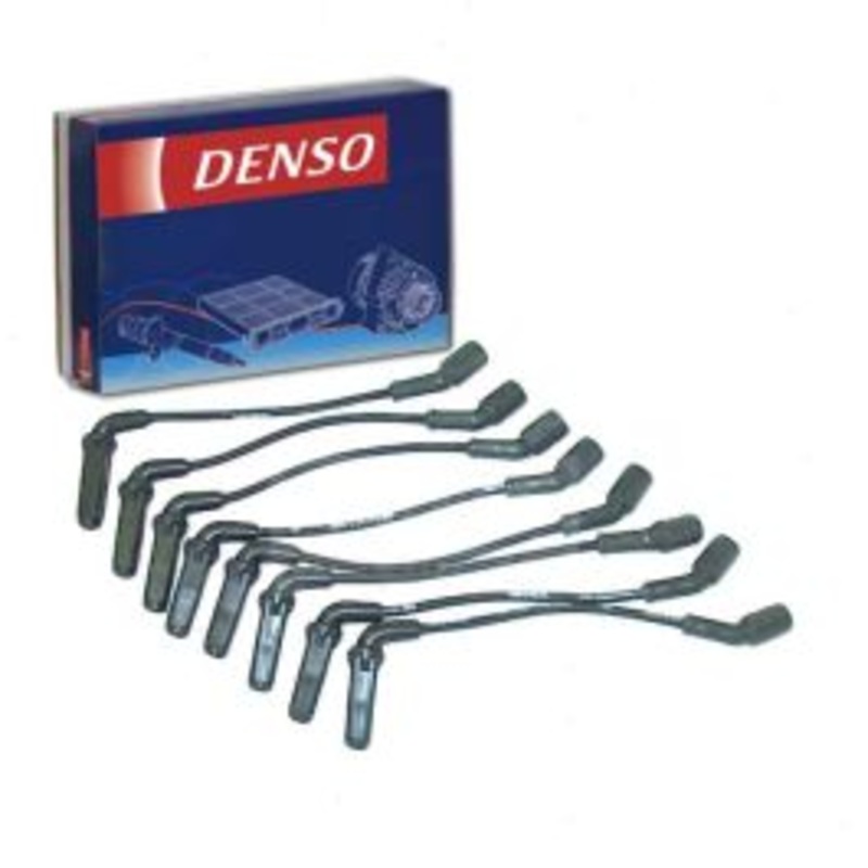 DENSO Spark Plug Wire Set for 2002 Chevrolet Avalanche 2500 8.1L V8
