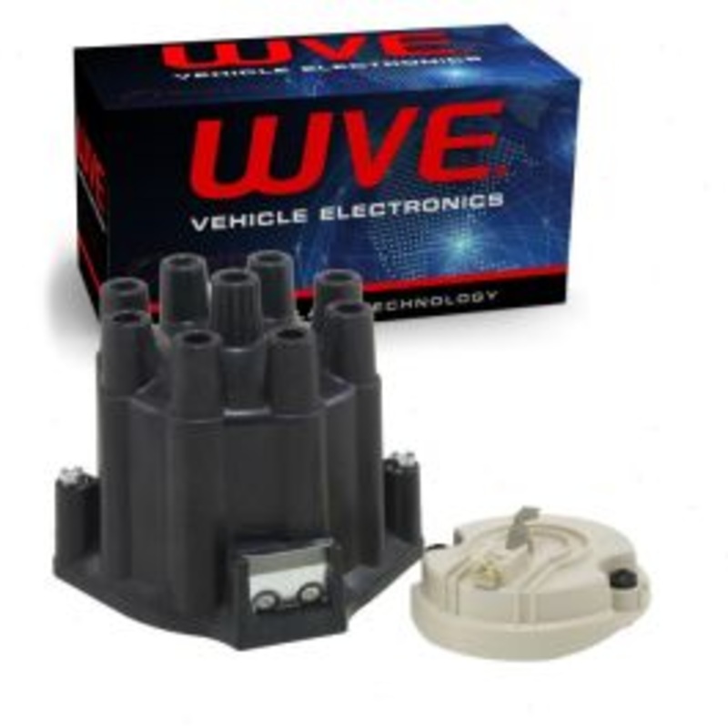 Wells WVE Distributor Cap & Rotor Kit for 1955-1974 Chevrolet 3B 3C 3D 3E 3F 3G Bel Air Biscayne Blazer Brookwood C C10 Pickup 4.3L 4.6L 4.9L 5.0L 5.3L 5.4L 5.7L 6.5L 6.6L 6.7L 7.0L 7.4L V8