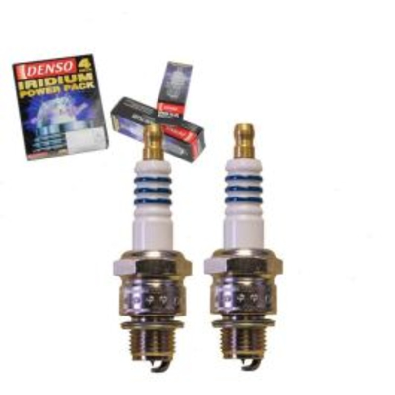 2 pc DENSO Iridium Power 5380 IWF24 Spark Plugs