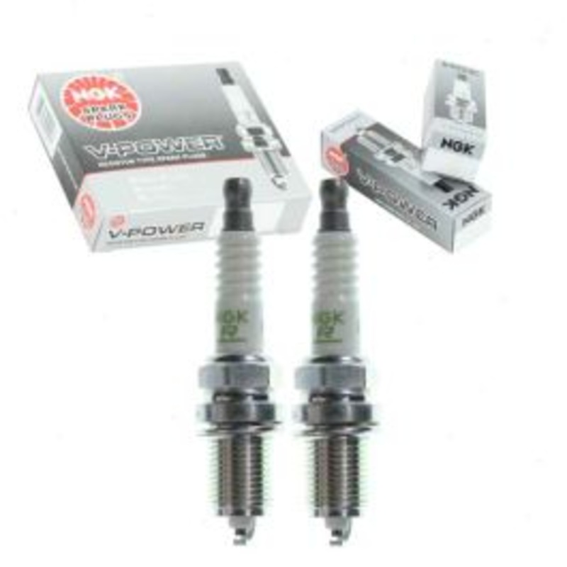 2 pc NGK V-Power 7990 BKR6EYA Spark Plugs