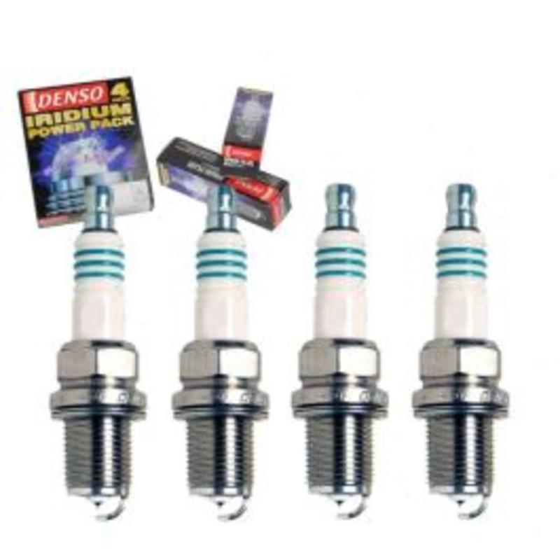 4 pc DENSO Iridium Power Spark Plugs for 1989 Isuzu I-Mark 1.6L L4