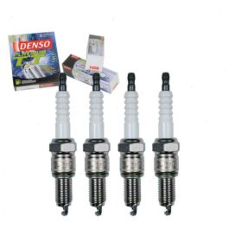 4 pc DENSO Platinum TT Spark Plugs for 1989-1993 Geo Tracker 1.6L L4