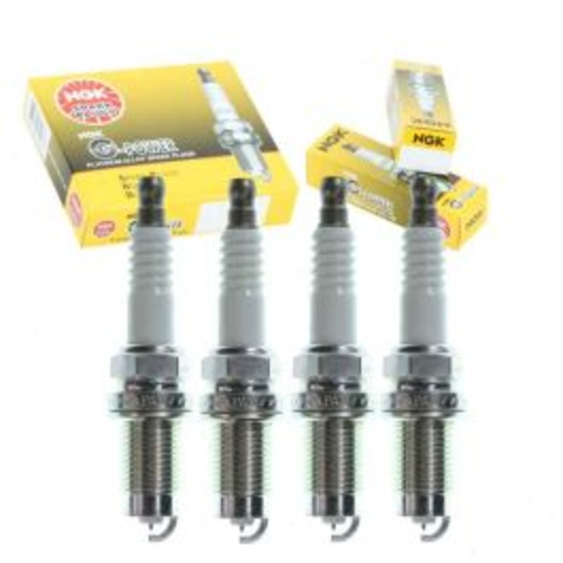 4 pc NGK G-Power Spark Plugs for 1995-1997 Nissan Pickup 2.4L L4