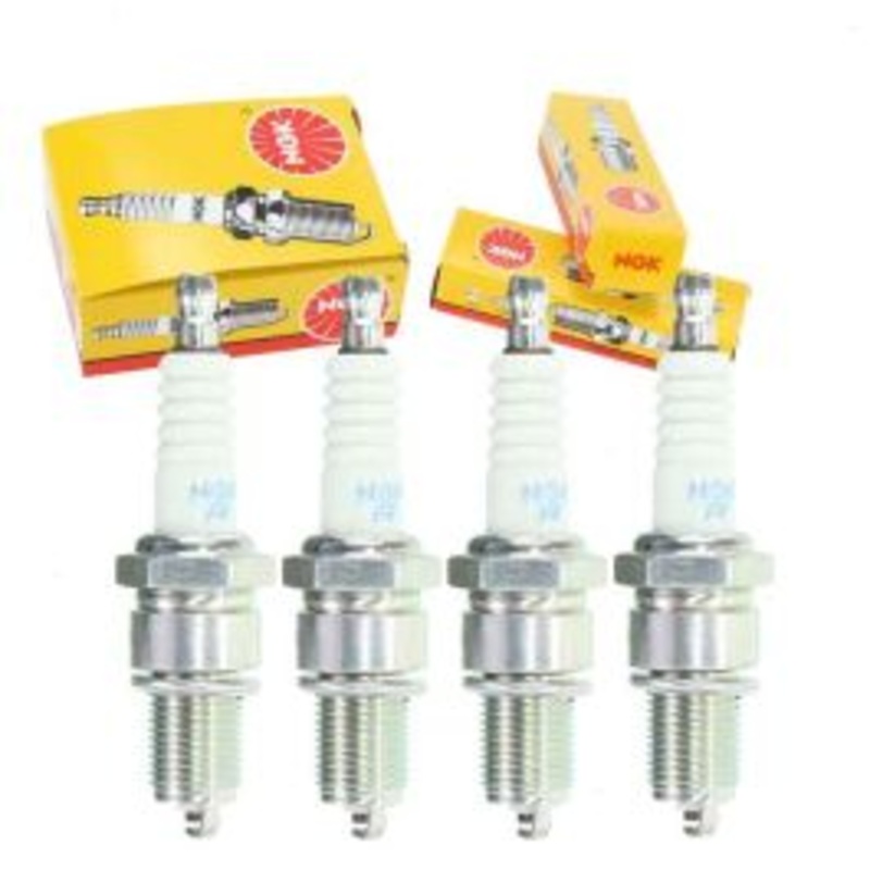 4 pc NGK Standard Spark Plugs for 1979-1987 Mazda B2000 2.0L L4
