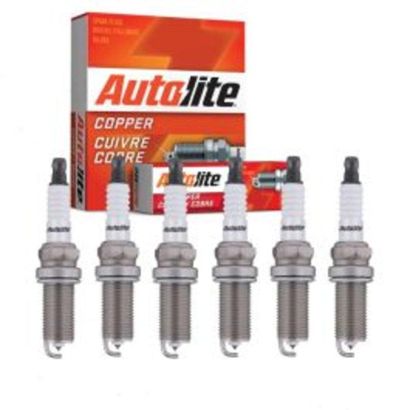 6 pc Autolite Copper Core Spark Plugs for 2003-2008 Infiniti FX35