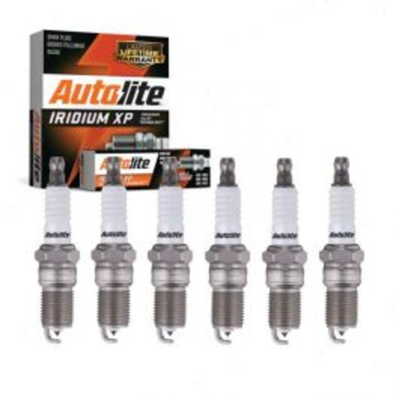 6 pc Autolite Iridium XP Spark Plug for 1996 Chevrolet G30 4.3L V6