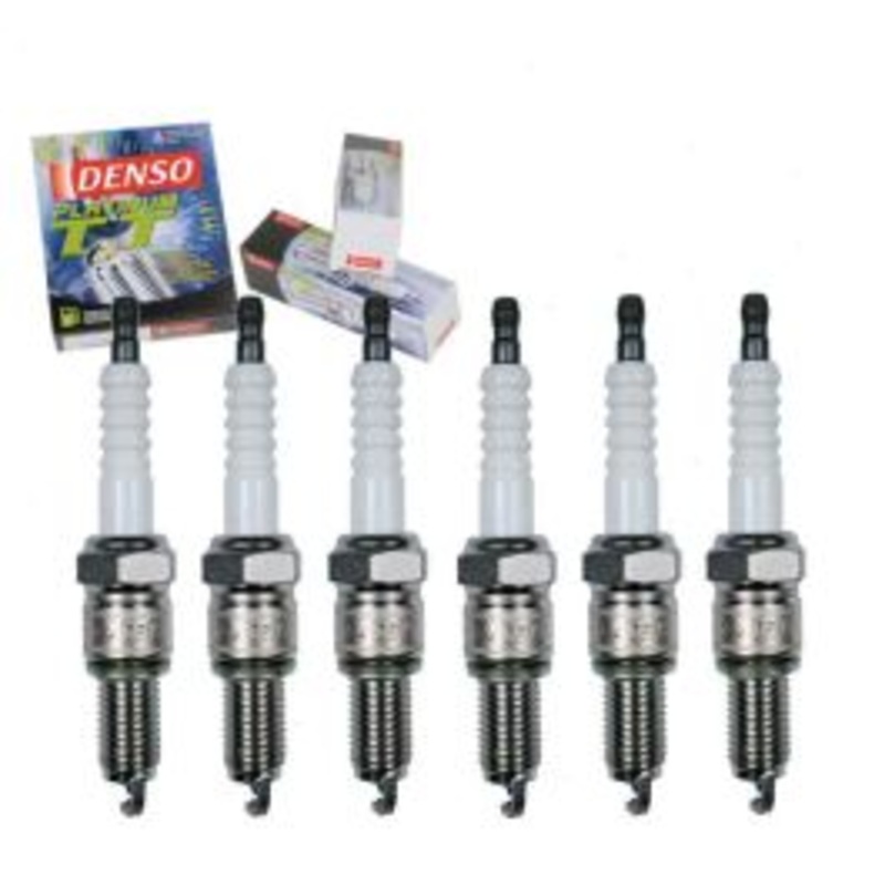 6 pc DENSO Platinum TT Spark Plugs for 1960-1974 Plymouth Valiant 2.8L 3.2L 3.7L L6