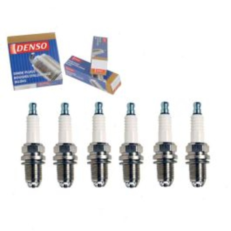 6 pc DENSO Standard Spark Plugs for 2000-2005 Porsche Boxster 2.7L 3.2L H6