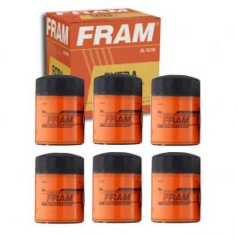 6 pc FRAM Extra Guard PH9100 Engine Oil Filters