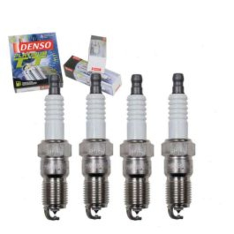 4 pc DENSO Platinum TT Spark Plugs for 1993-1996 Oldsmobile Cutlass Ciera 2.2L L4