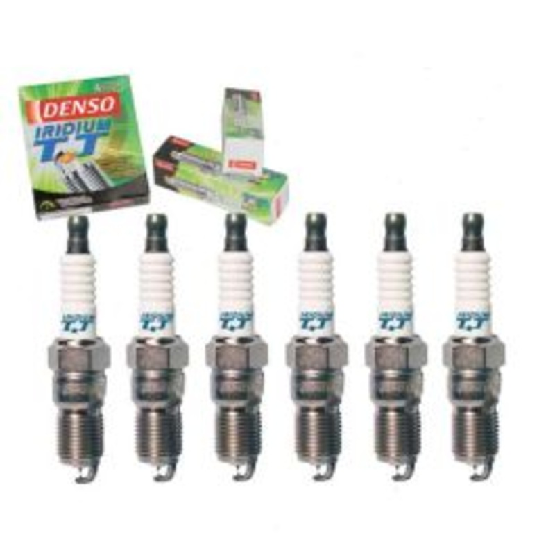 6 pc DENSO Iridium TT Spark Plugs for 2002-2008 Jaguar X-Type 2.5L 3.0L V6