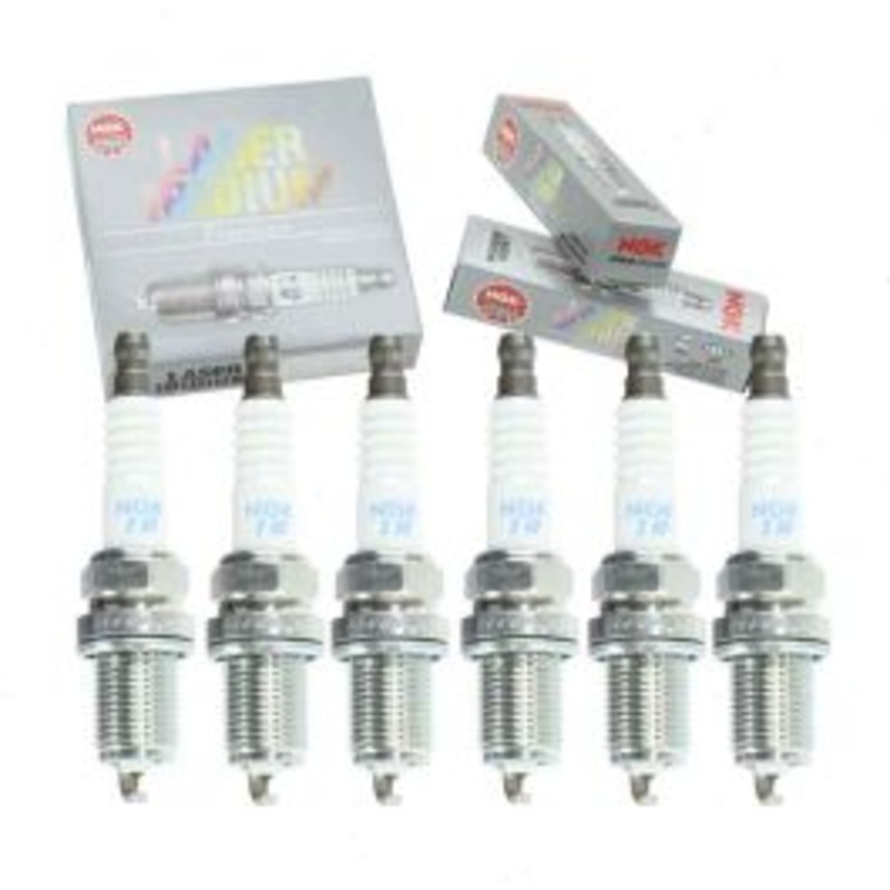6 pc NGK Laser Iridium Spark Plugs for 2000 Mitsubishi Eclipse 3.0L V6