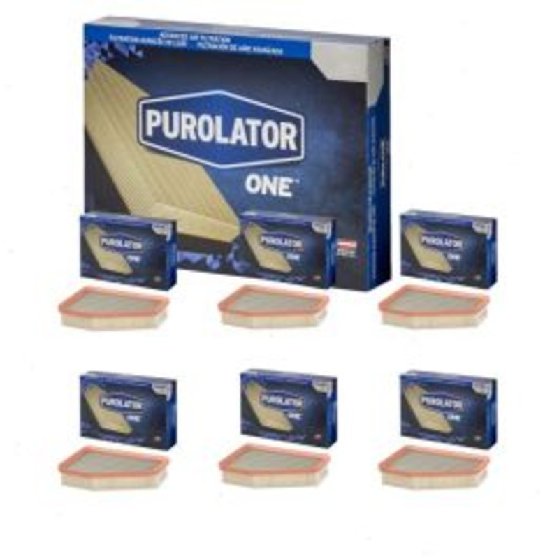 6 pc Purolator ONE A21482 Air Filters