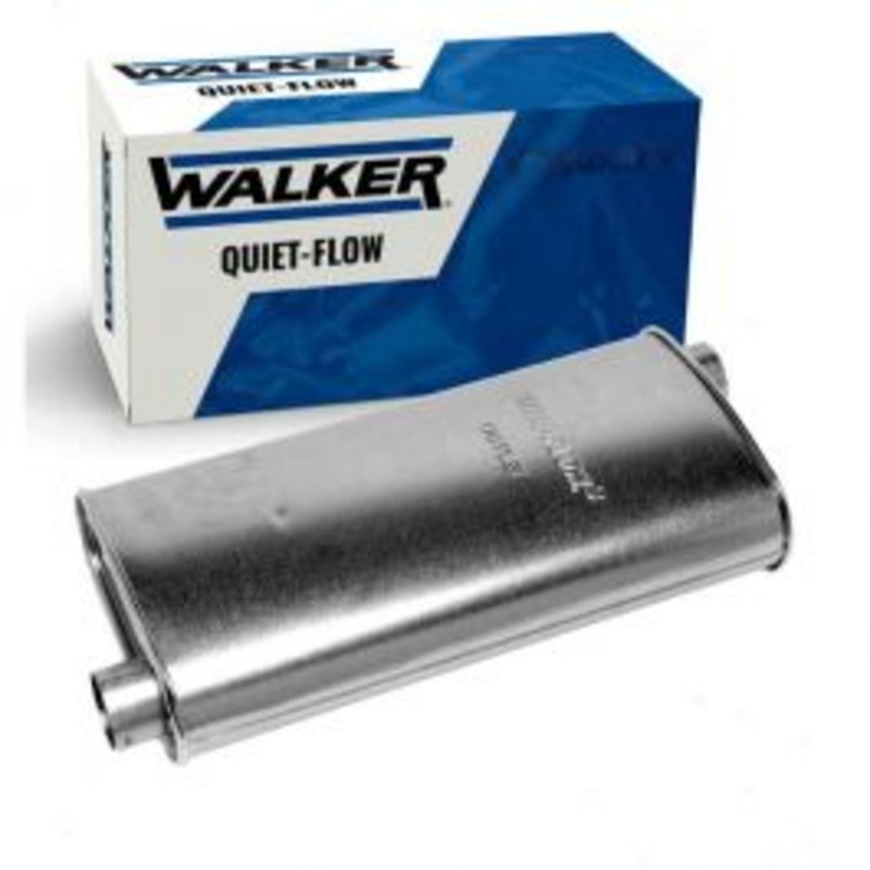 Walker Quiet-Flow Exhaust Muffler for 1984-1995 Oldsmobile Cutlass Ciera 2.2L 3.1L 3.3L 3.8L L4 V6