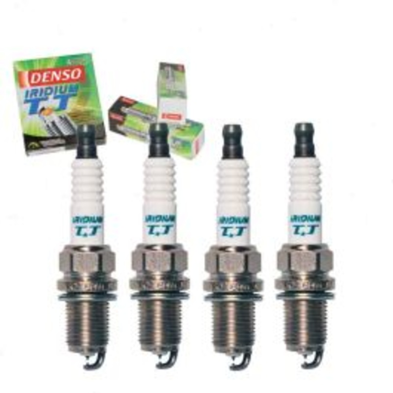 4 pc DENSO Iridium TT Spark Plugs for 1998 Mercedes-Benz SLK230 2.3L L4