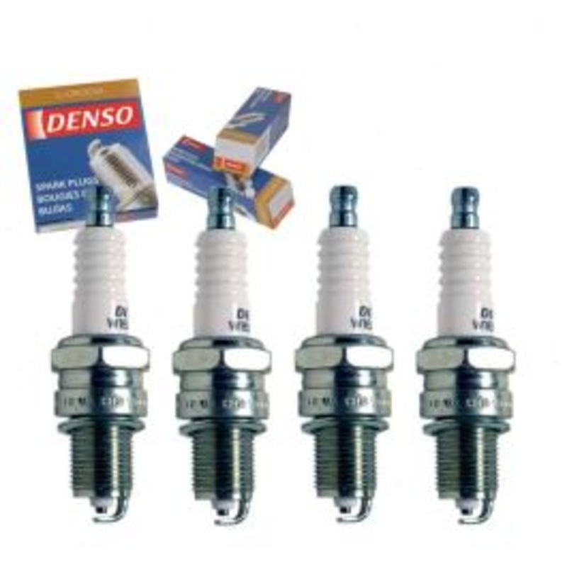 4 pc DENSO Standard U-Groove Spark Plugs for 1985-1988 Plymouth Caravelle 2.2L 2.5L L4