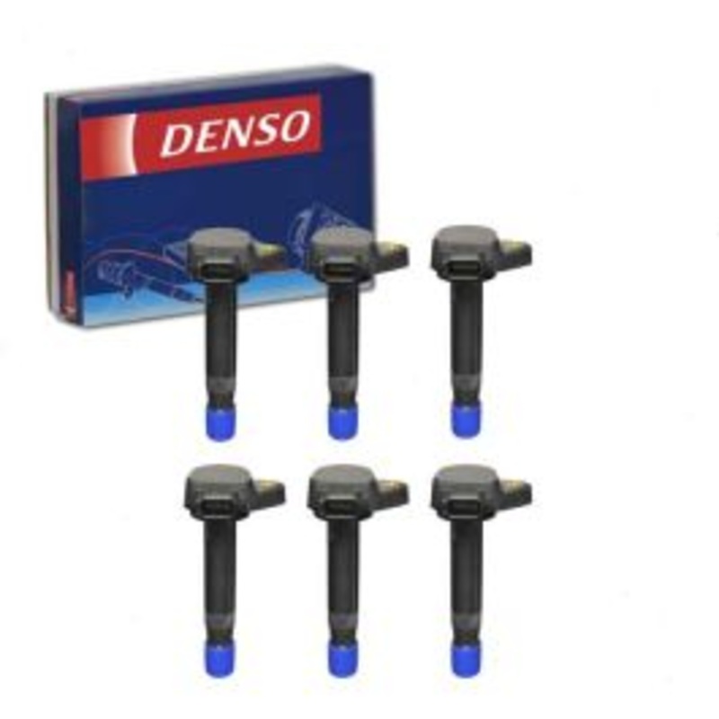 6 pc DENSO Direct Ignition Coils for 2001-2003 Acura CL 3.2L V6