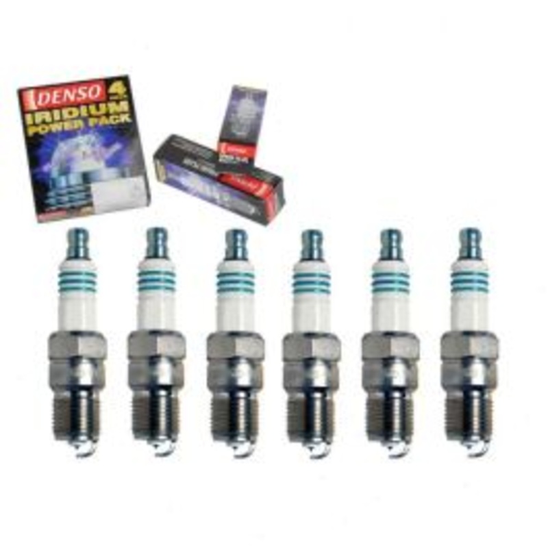 6 pc DENSO Iridium Power Spark Plugs for 1985-2005 Pontiac Grand Am 3.0L 3.1L 3.3L 3.4L V6