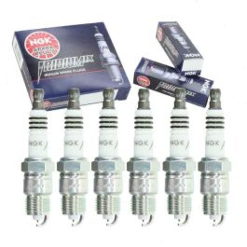 6 pc NGK Iridium IX Spark Plugs for 1971-1972 Chevrolet P30 Van 4.1L L6