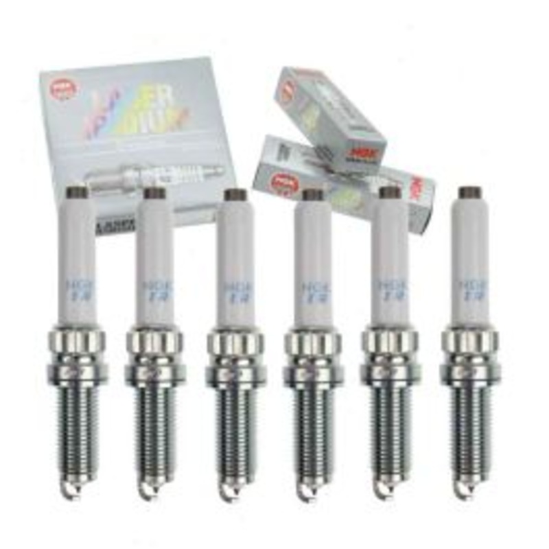 6 pc NGK Laser Iridium Spark Plugs for 2017-2019 BMW 340i GT xDrive 3.0L L6
