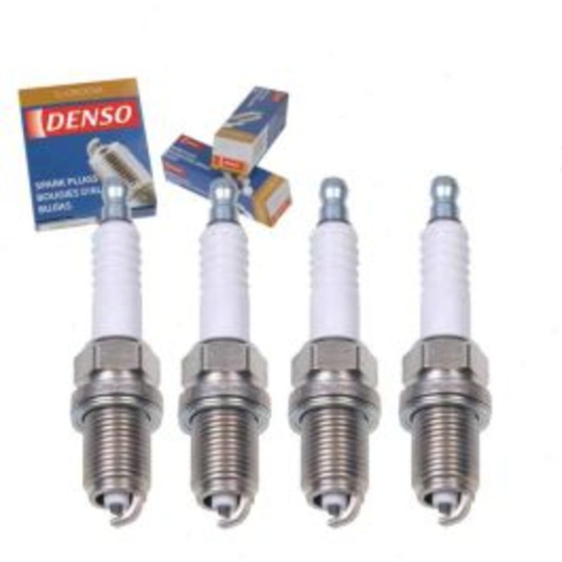 4 pc DENSO Standard U-Groove Spark Plugs for 1999-2002 Saturn SC2 1.9L L4