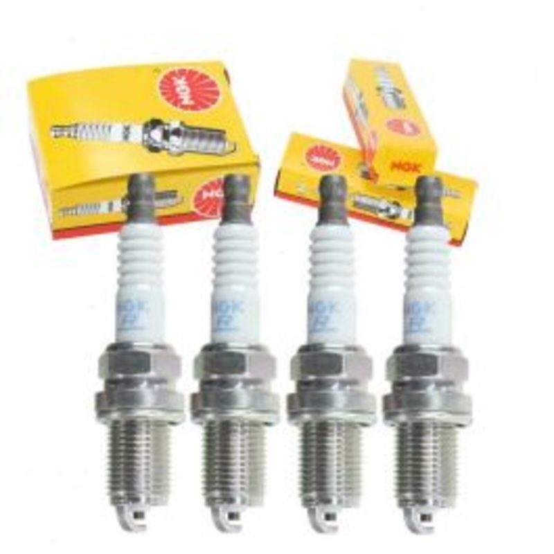 4 pc NGK Standard Spark Plugs for 2000-2012 Toyota Corolla 1.8L 2.4L L4
