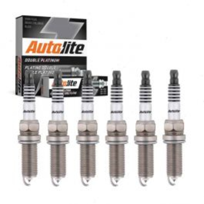 6 pc Autolite Double Platinum Spark Plug for 2011-2019 Kia Sorento 3.3L 3.5L