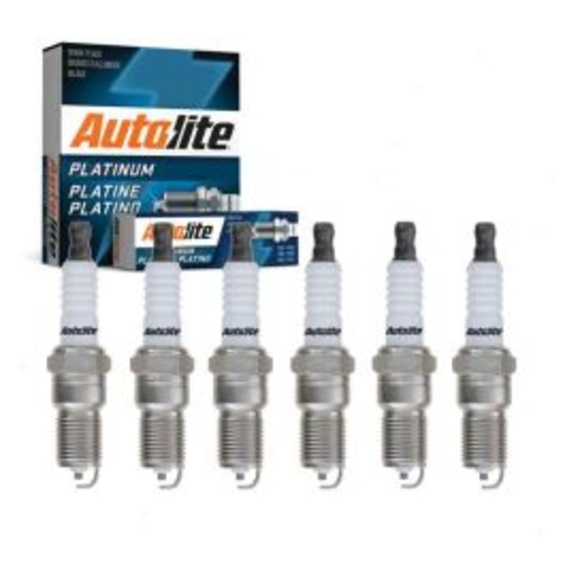 6 pc Autolite Platinum Spark Plug for 1988-1989 Merkur Scorpio
