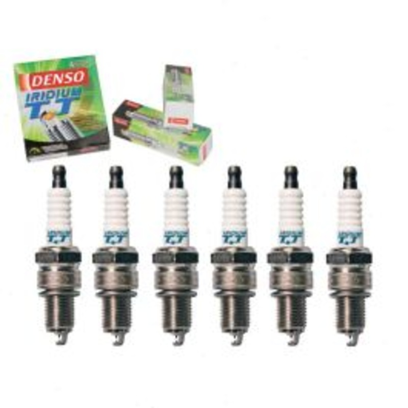 6 pc DENSO Iridium TT Spark Plugs for 1991-1996 Dodge Stealth 3.0L V6