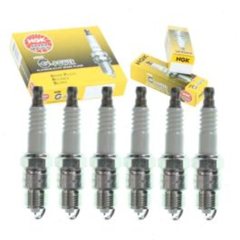 6 pc NGK G-Power Spark Plugs for 1977-1986 Pontiac Parisienne 3.8L 4.1L 4.3L L6 V6