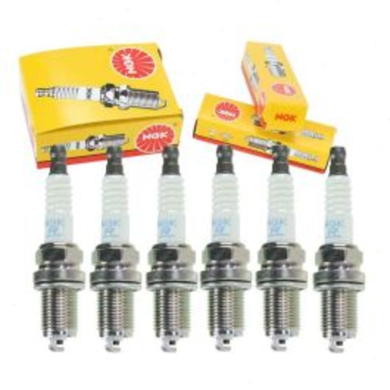6 pc NGK Standard Spark Plugs for 2000 Mitsubishi Eclipse 3.0L V6