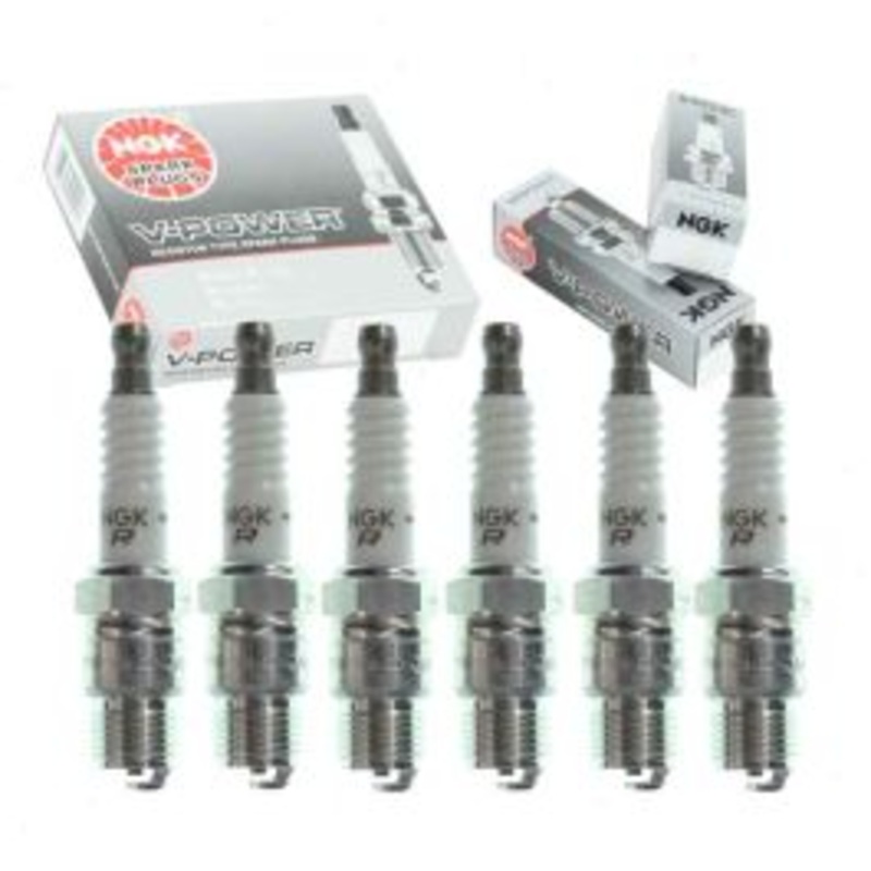 6 pc NGK V-Power Spark Plugs for 1970-1974 Chevrolet Blazer 4.1L 4.8L L6