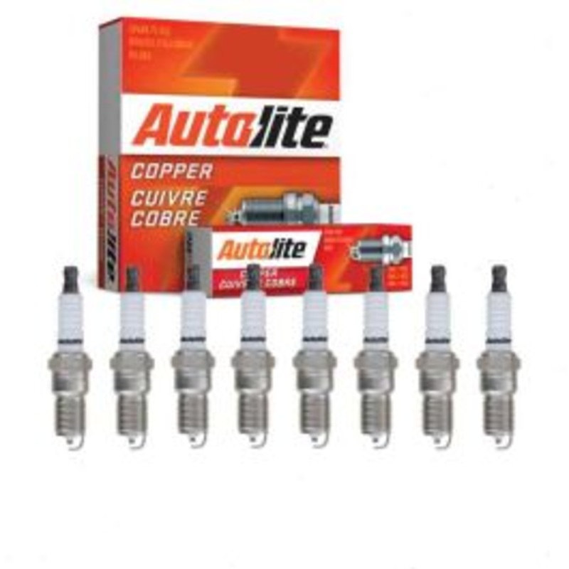 8 pc Autolite Copper Core Spark Plug for 1997-2003 Oldsmobile Aurora 4.0L V8
