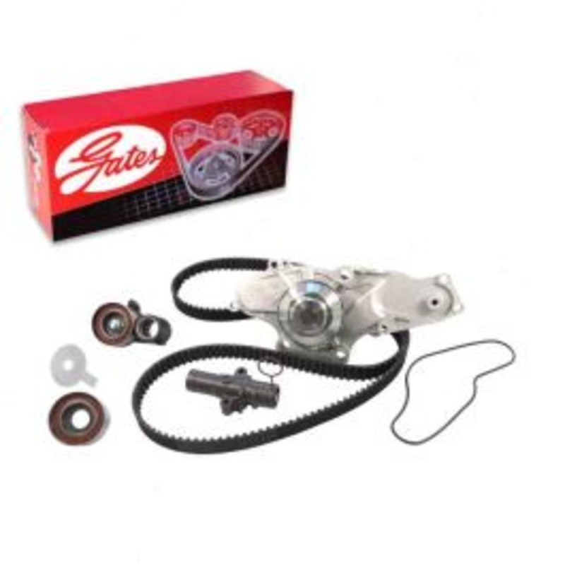 Gates PowerGrip Timing Belt Kit with Water Pump for 2004-2014 Acura TL 3.2L 3.5L 3.7L V6