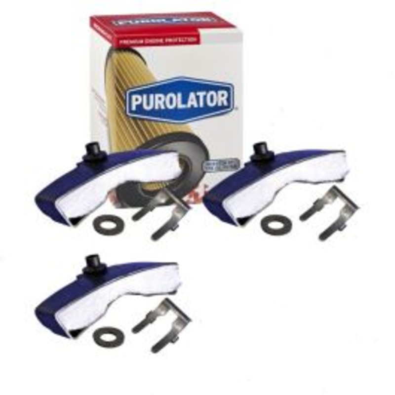 3 pc Purolator B43127 Engine Crankcase Breather Elements
