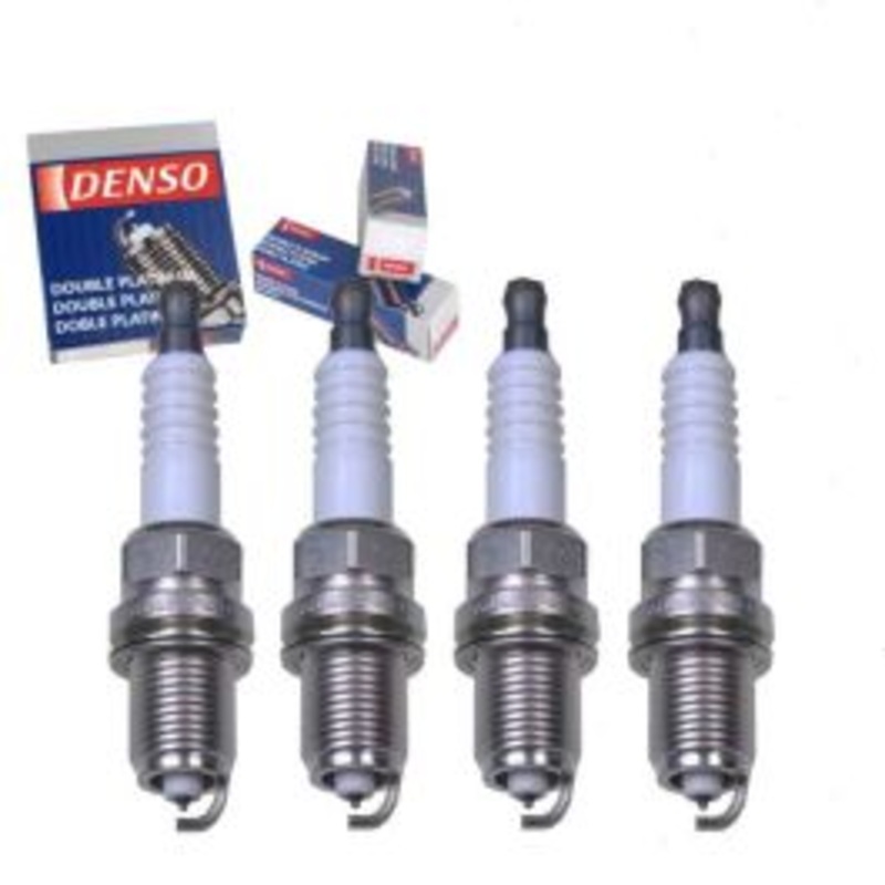 4 pc DENSO Double Platinum Spark Plugs for 1995-2001 Kia Sportage 2.0L L4