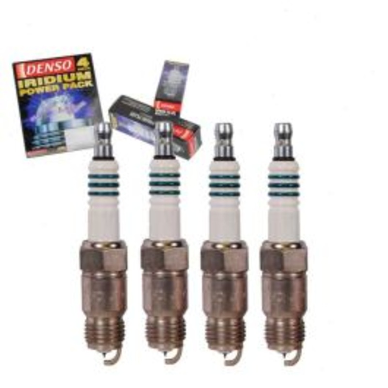 4 pc DENSO Iridium Power Spark Plugs for 1976-1987 Chevrolet Chevette 1.4L 1.6L L4