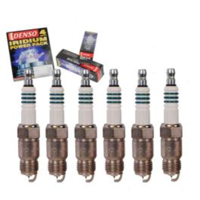 6 pc DENSO Iridium Power Spark Plugs for 1985-1987 Dodge W150 3.7L L6