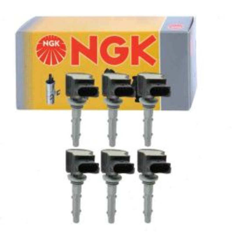6 pc NGK Ignition Coils for 2006-2014 Mercedes-Benz E350 3.5L V6