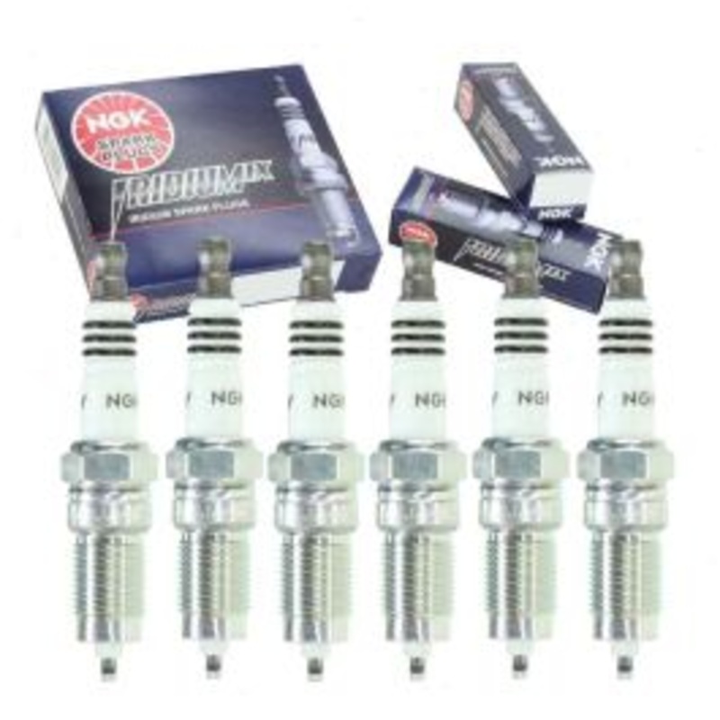 6 pc NGK Iridium IX Spark Plugs for 2005-2009 Land Rover LR3 4.0L V6