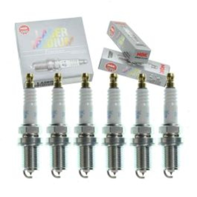 6 pc NGK Laser Iridium Spark Plugs for 1995-1996 Audi A6 Quattro 2.8L V6
