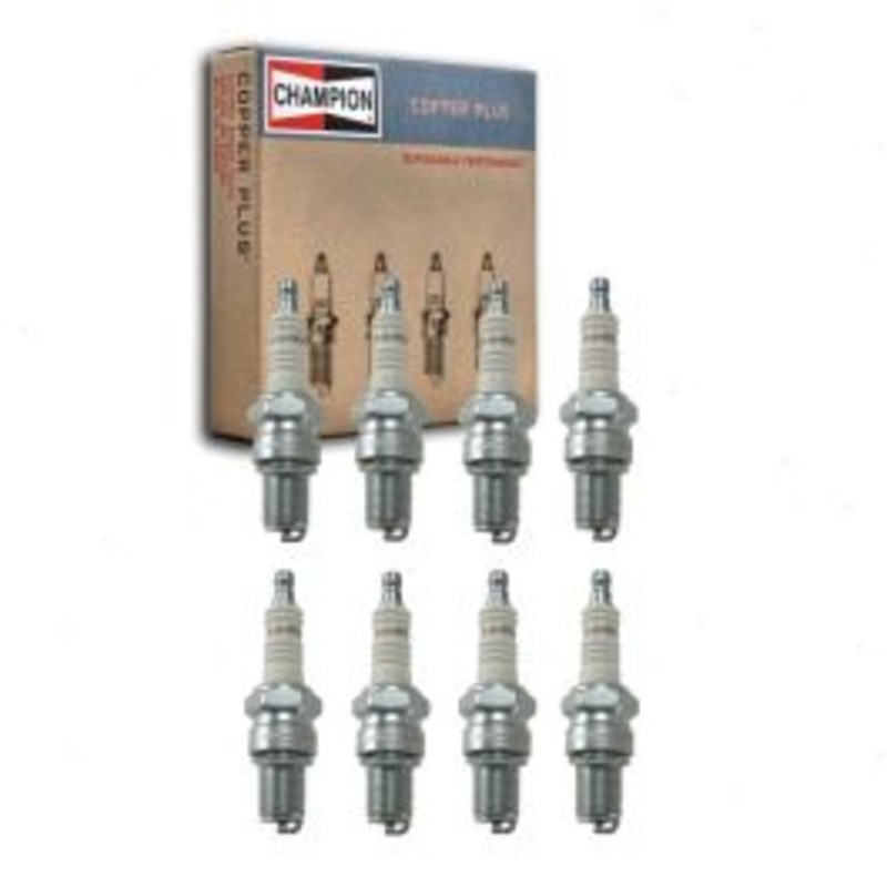 8 pc Champion Copper Plus Spark Plugs for 1960-1961 Chevrolet Suburban 5.7L V8