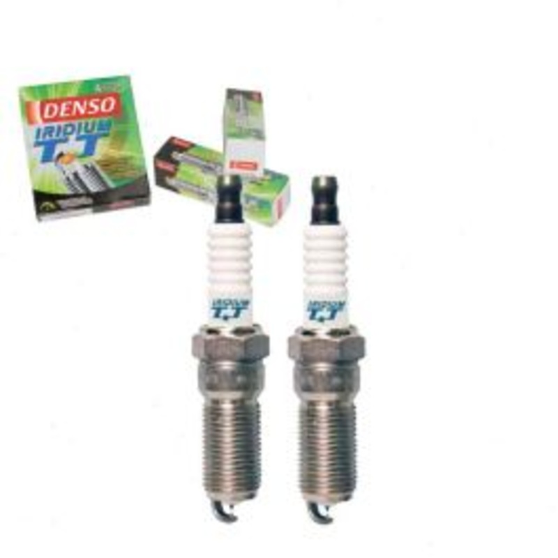 2 pc DENSO Iridium TT 4718 ITV16TT Spark Plugs
