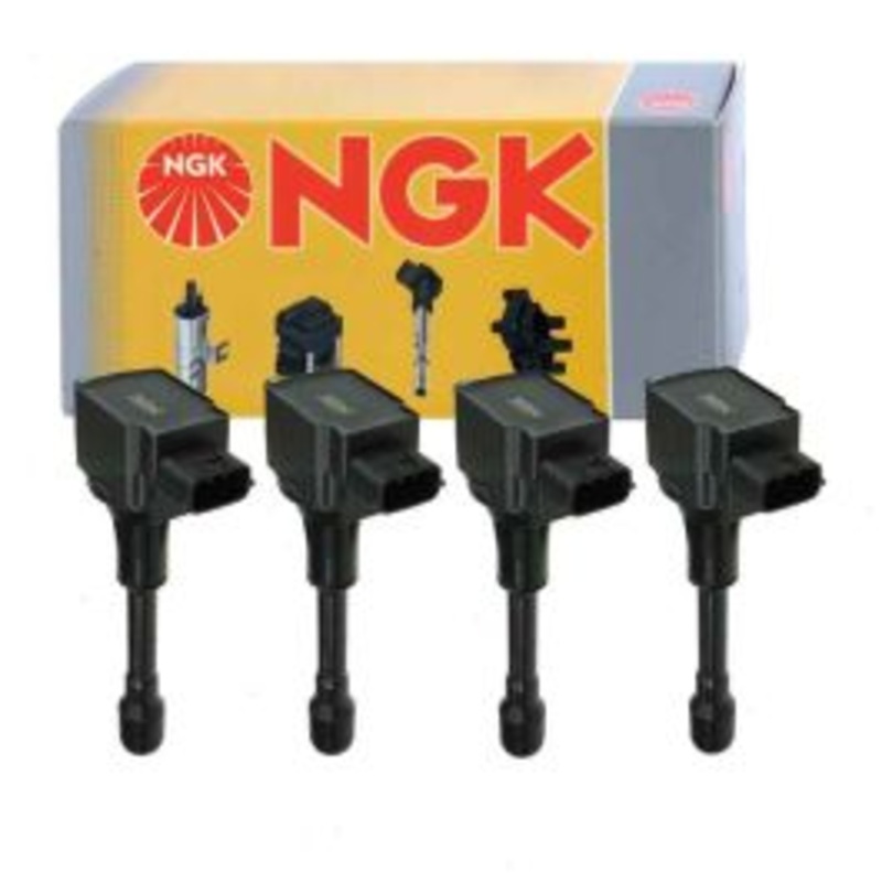 4 pc NGK Ignition Coils for 2008-2019 Nissan Rogue 2.5L L4
